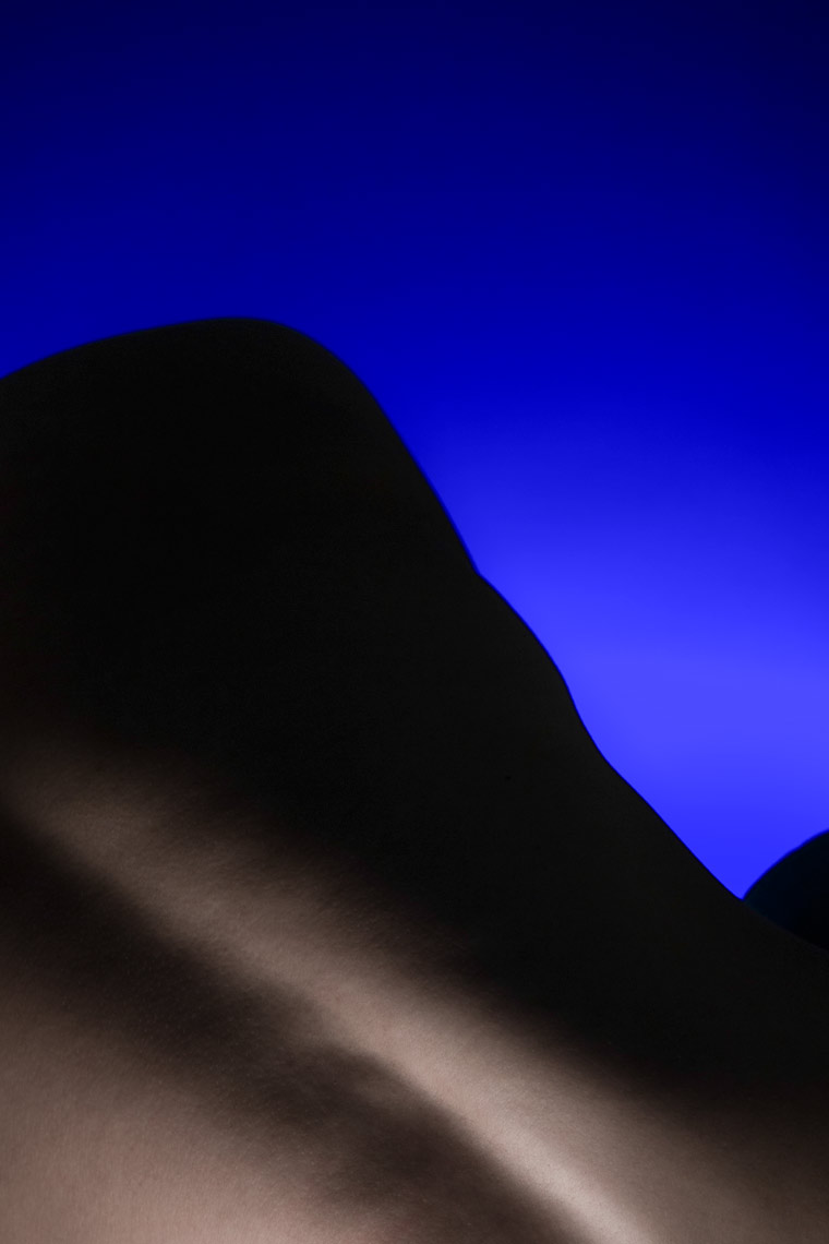 Felix Ossa - Andes - Photography Installation - Abstract form of a mountain
