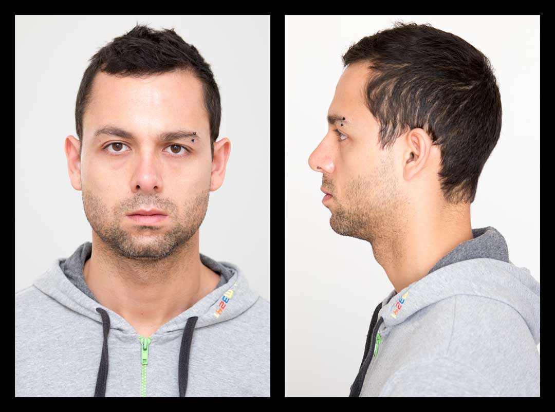 Felix Ossa - ID - Identification picture of a man