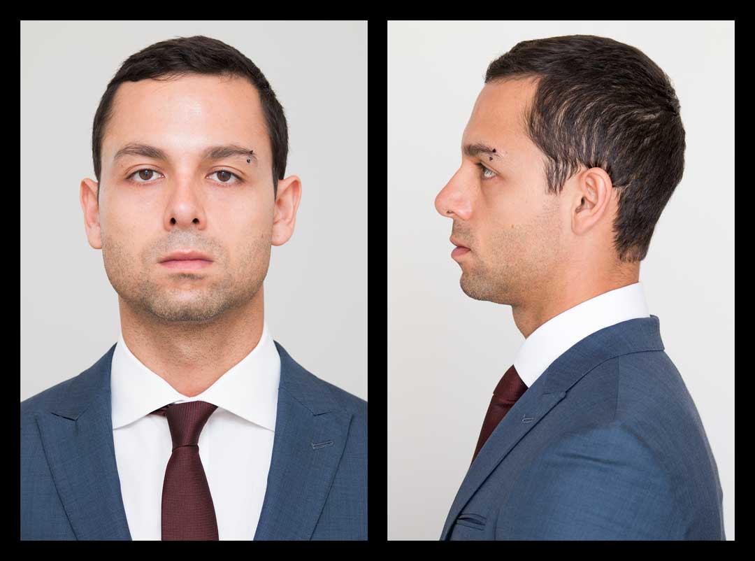 Felix Ossa - ID - Identification picture of a man